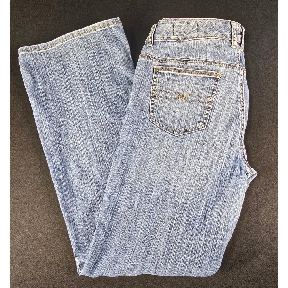Tommy Hilfiger American Freedom Bootcut Jeans Womens 14 Blue Modern Rise Denim